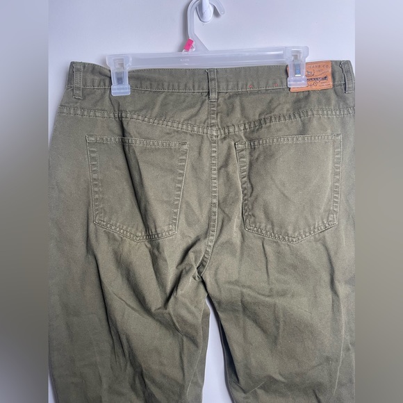 Lauren Jeans Co Green Crop Plus Size 12 - Picture 7 of 8